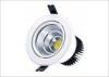 Dimmable 15watt Recessed Ra>80 COB LED Downlight For Office / Market / Hospital