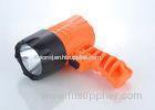 Diving / caving LED Spot Flashlight , high power led torch with 4 * C battery