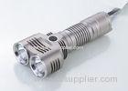 10W Super Bright shock - proof household rechargeable led flashlight with Two Switch