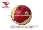 Butyl bladder custom basketballs With eco - friendly pvc or pu