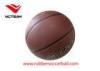 Laminated Basketball size 7 Rubber badder , Nylon round basketball official ball