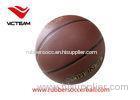 Laminated Basketball size 7 Rubber badder , Nylon round basketball official ball
