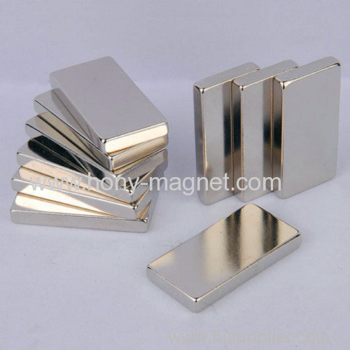 Zn coating rare earth ndfeb bar magnet prices