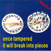 dia2cm logo printing warranty tag stickers