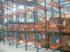 Dairy industry Single bracket drive in rack with stock movement , 10M
