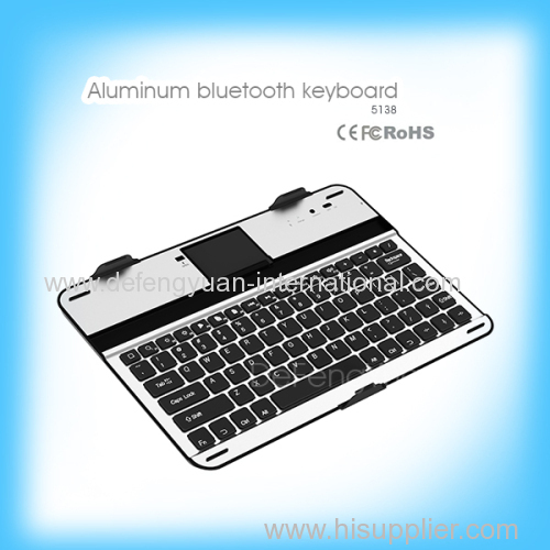 Hot Selling Portable Wireless Aluminum Bluetooth Keyboard