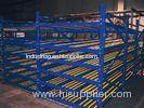 warehouse aluminum roller flow rack systems for Storing box / tray roller