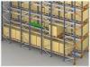 compatible Cold room warehouse Radio Shuttle Racking with CE Certificated