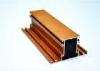 High Intensity Wood Grain Aluminium Construction Profiles 6063 T5 / T6