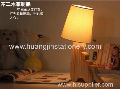 creative / wood / customize / vintage / desk lamp / table lamp