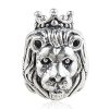 European Style Sterling Silver King of the Jungle Lion Beads