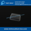 thin walls rectangle containers mould maker/ plastic rectangle boxes molding with in mold label / plastic injection mold