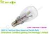 Dimmable 3W E14 Led Candle Bulb Flat Head Shaped Aluminum Housing