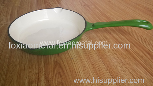 Cast Iron Enamel Fry Pan