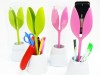 plastic colorful pen holder