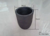 H95*OD80*BD70mm sic graphite crucible for 0.5kg melting alumina in induction furnace/ high temperature melting pot