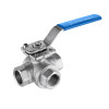 3 Way with Low Mounting Pad Ball Valve