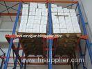 Blue / orange multi level Drive in pallet racking with single / double side bracket