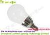SMD 3w 360 led bulb 110v 270lm Milky Glass Led Globe Bulb