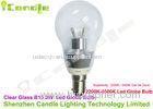 Transparent Glass Led Globe Bulb 3w 5500k 210-270lm B15 Base 2835