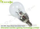 Transparent Glass High lumen led bulb 6000k smd5630 3w E14 50-60HZ