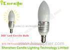 Frosted Glass High Lumen LED Bulb B15 220v 4000k Ra80 , 7W LED Candle Lamp