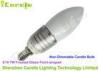 Light Angle 360 Led Bulb Candle Sharp Tip Shaped Epistar Chip Natural White CE ROHS