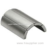 Strong neodymium arc segment magnet