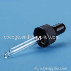 18/410 glass dropper bottle