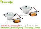High Luminous 12w 5 Inch Cree Led Downlights Dimmable 2700 - 7000k , Led Down Lamp
