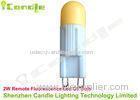 Epistar G9 LED Light Bulb 2w Ceramic Heat - Sink / Remote Fluorescence Cover