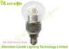 5W E14 Transparent Glass 360 Led Globe Bulb , Aluminum Housing 50000h Day White