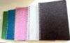 Pink Sequin Soft Cardboard Cover Notebook Journal for business / office