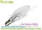 Energy Saving SMD 5630 Dimmable Led Candle Bulbs 3w AC 110V , B15 Led Lamp