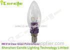 Violet Aluminum E14 Led Candle Bulb 360 Beam Angle 3w Ra90 Ac110V