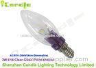 360 Degree High Lumen 3watt LED Bulb E14 Base Purple Color Aluminum Heat Sink