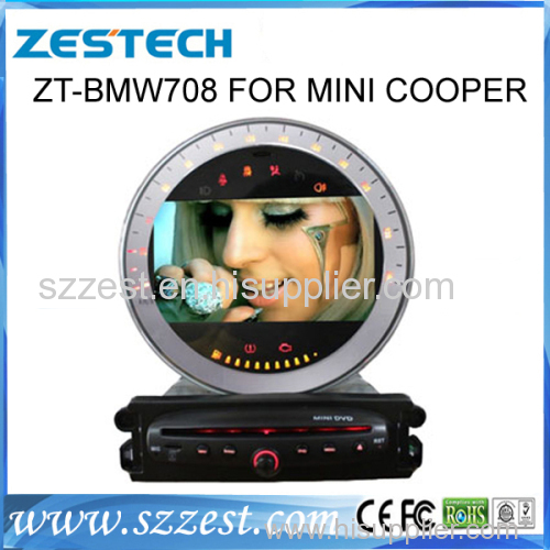 ZESTECH Wholesales car dvd gps for BMW mini cooper/ Countryman car dvd player multimedia with gps navi