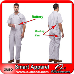 Work Overall With Automatic Cooling System Battery Cooling Clothing Outdoor Working OUBOHK