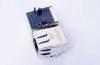 1 x 1 Tab Up Single RJ45 , 10 / 100 base Modular Jack For PC Mainboard J1011F21PNL