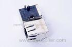 1 x 1 Tab Up Single RJ45 , 10 / 100 base Modular Jack For PC Mainboard J1011F21PNL