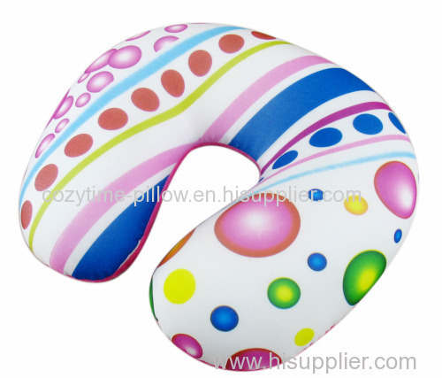 fullprinted travel neck pillow