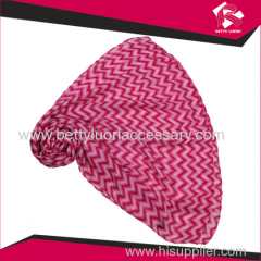 Ladies polyester woven scarf for spring