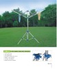 4-arm tripod easy-carry clothesline dryer& portable washing line airer