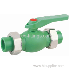 ppr double union ball valves