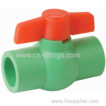 ppr ball valves with plastic