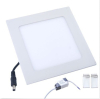 6W Square Non-Dimmable LED Recessed Ceiling Panel Lights Cool White
