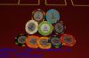 XF the Newest 14 Grams Crown Clay Chip/poker cheat/contact lens