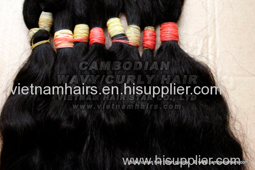 New coming high quality wavy cambodian hair