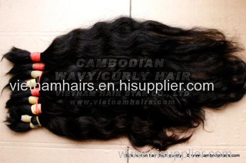 Wholesale raw unprocessed Cambodian hair