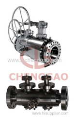 Double Block and Bleed ball Valve